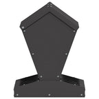 Comedero para pollos Negro 30 x 30 x 39 cm
