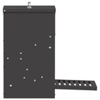 Comedero de Pedal para Pollos Negro 25 x 42 x 40 cm