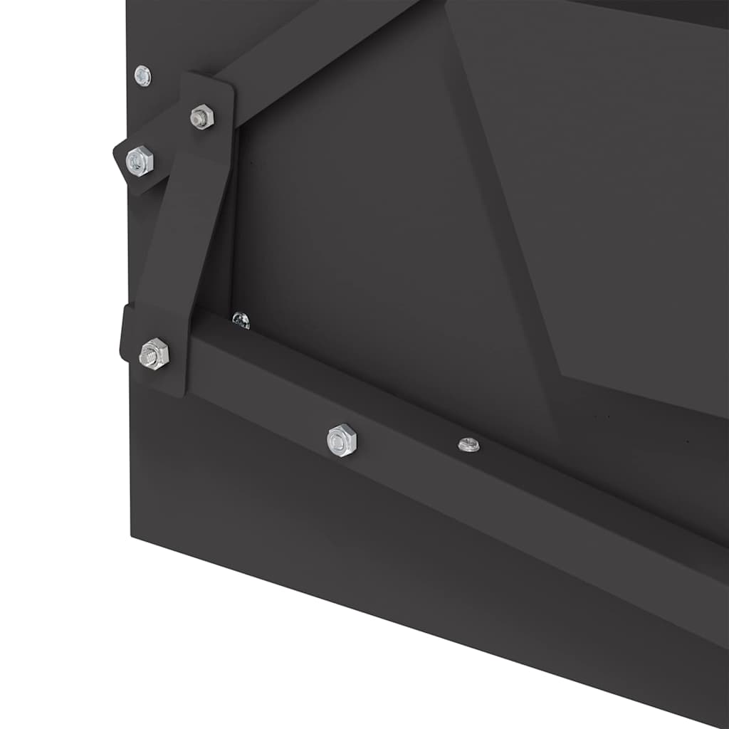 Comedero de Pedal para Pollos Negro 50 x 40 x 29 cm