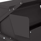 Comedero de Pedal para Pollos Negro 50 x 40 x 29 cm