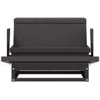 Comedero de Pedal para Pollos Negro 50 x 40 x 29 cm