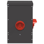 Comedero para pollos 2 pcs Negro 40,5 x 25 x 38 cm