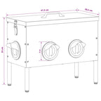 Comedero para pollos 2 pcs Negro 41,5 x 20,5 x 33 cm