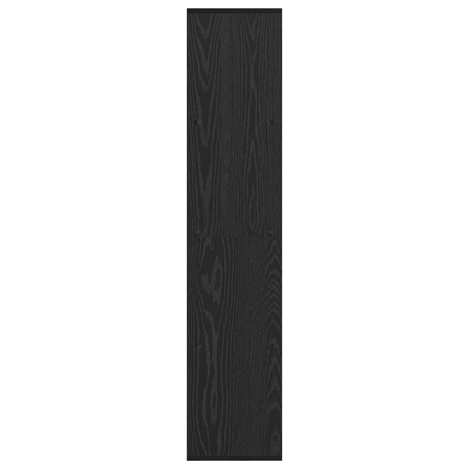 Librería Roble Negro 137,5 x 29 x 137,5 cm Madera de ingeniería