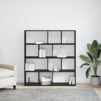 Librería Roble Negro 132 x 29 x 141,5 cm Madera de ingeniería