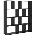 Librería Roble Negro 132 x 29 x 141,5 cm Madera de ingeniería