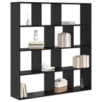 Librería Roble Negro 132 x 29 x 141,5 cm Madera de ingeniería