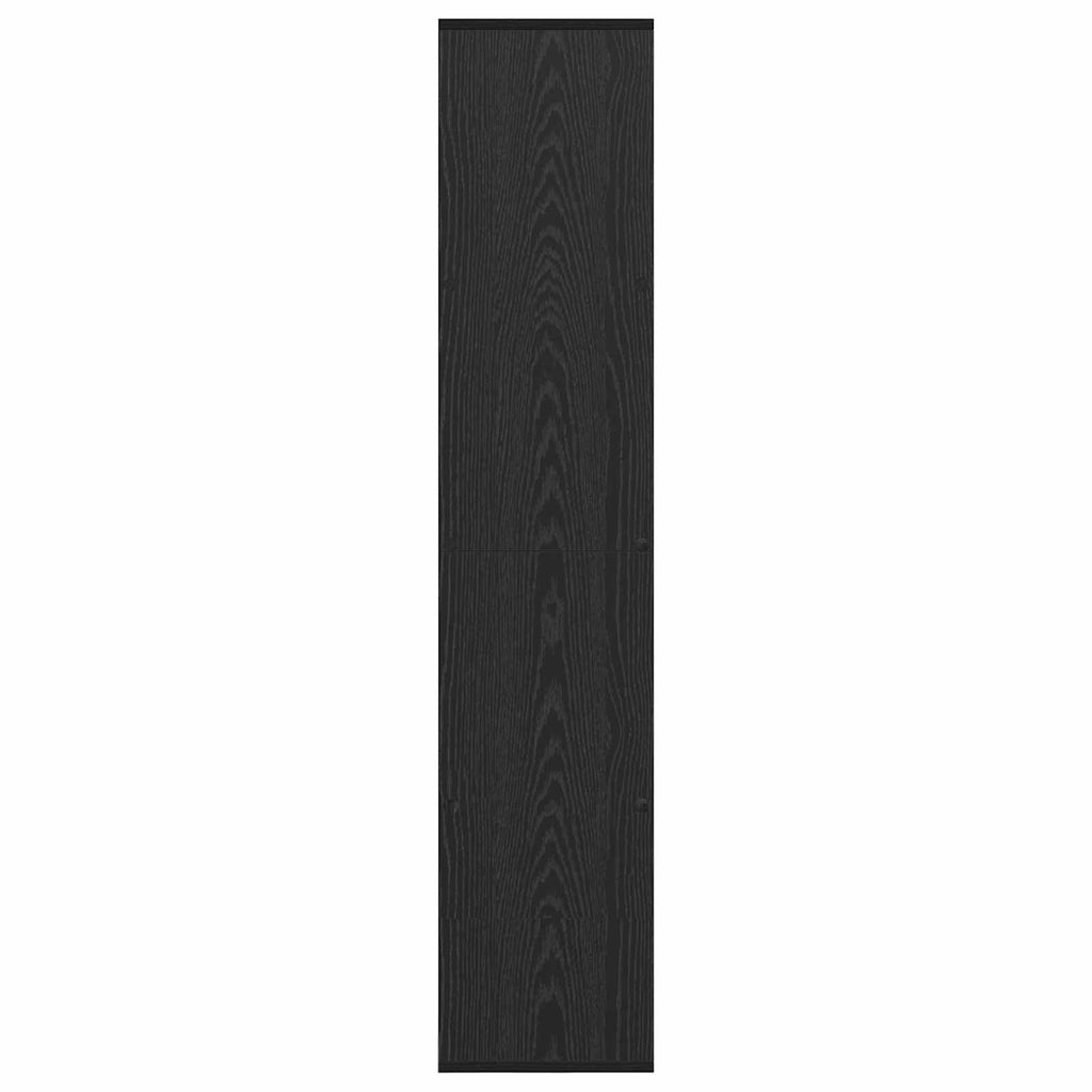 Librería Roble Negro 132 x 29 x 141,5 cm Madera de ingeniería