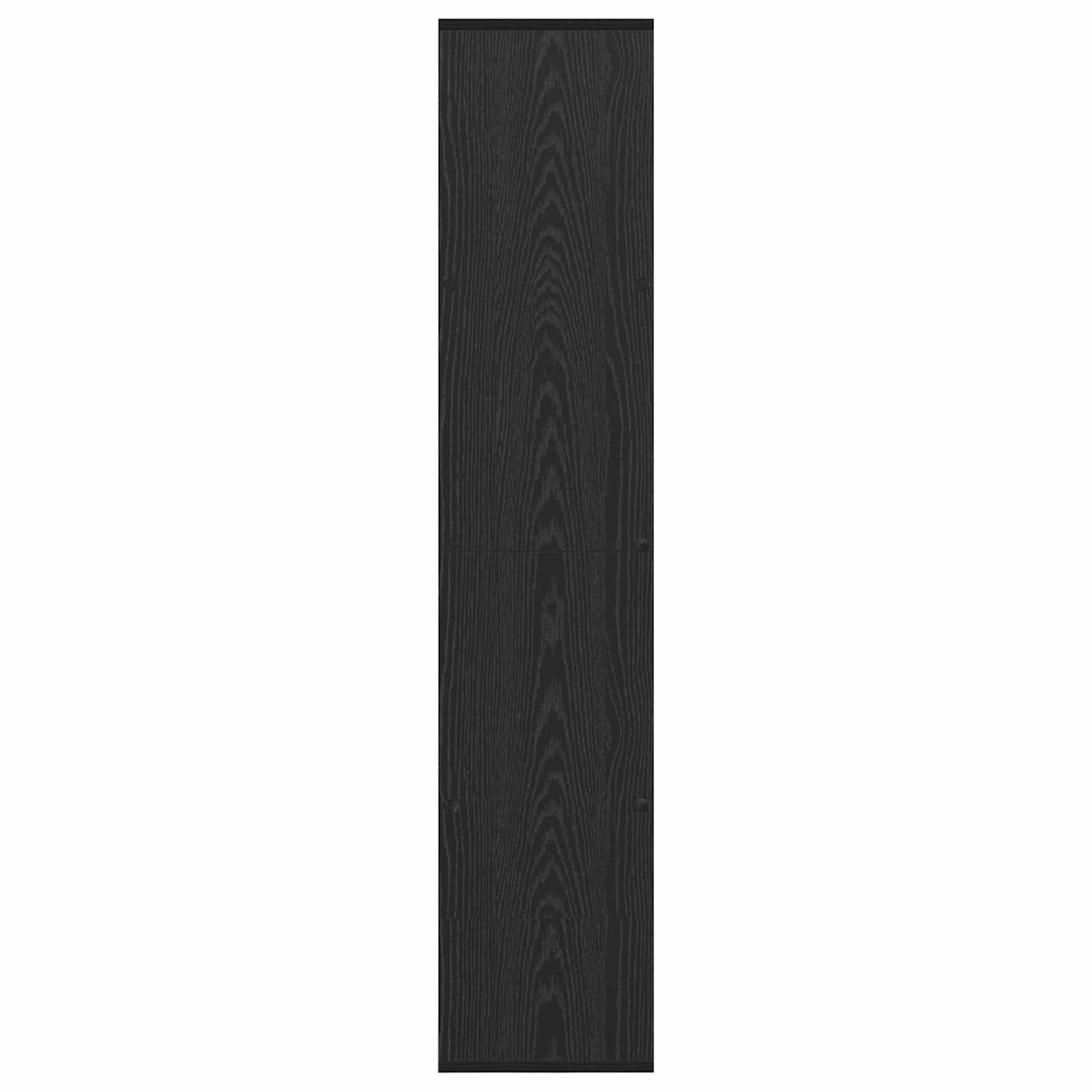 Librería Roble Negro 132 x 29 x 141,5 cm Madera de ingeniería