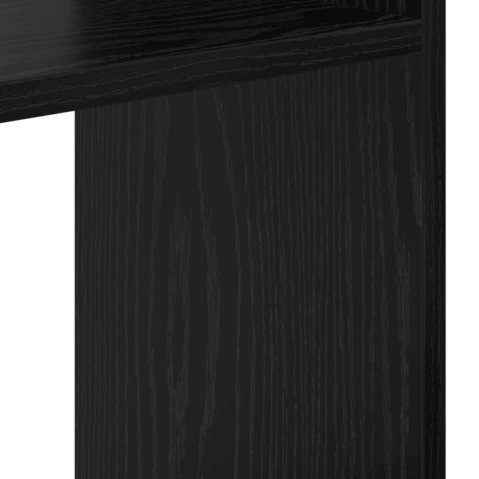 Librería Roble Negro 92 x 29 x 188 cm Madera de ingeniería