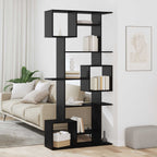 Librería Roble Negro 92 x 29 x 188 cm Madera de ingeniería