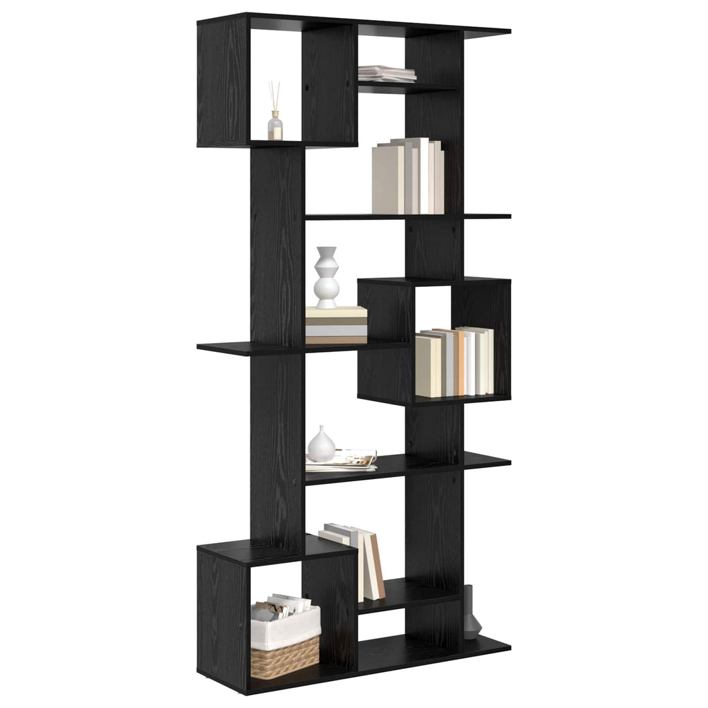 Librería Roble Negro 92 x 29 x 188 cm Madera de ingeniería