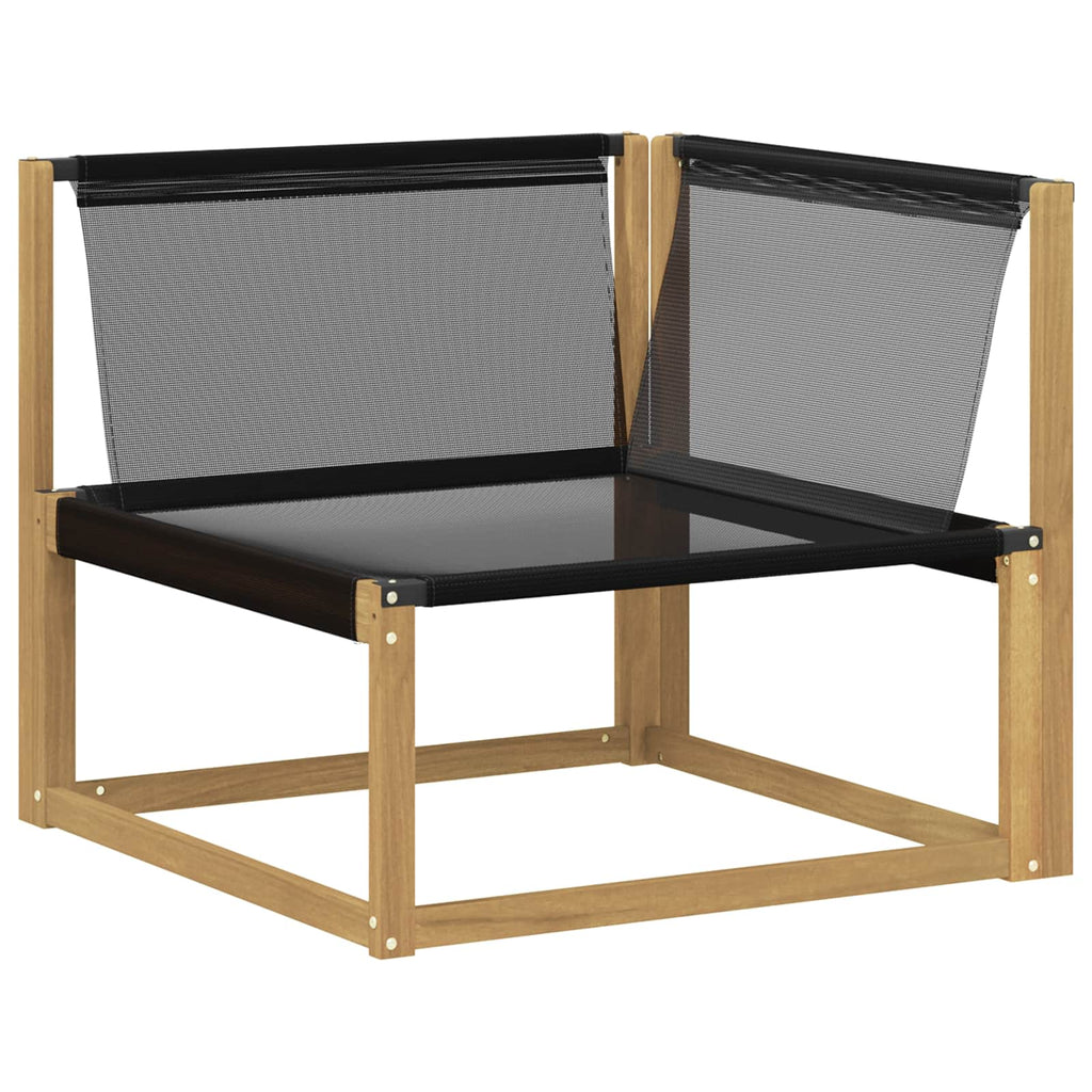 Conjunto de sofás de exterior 8 pcs Blanco y Gris Claro