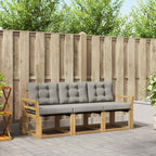Conjunto de sofás de exterior 10 pcs Blanco y Antracita