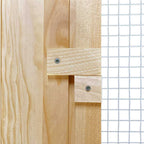 Gallinero Marrón 75 x 60 x 89 cm Madera de pino macizo
