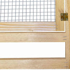 Gallinero Marrón 75 x 60 x 89 cm Madera de pino macizo