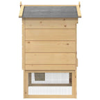 Gallinero Marrón 75 x 60 x 89 cm Madera de pino macizo
