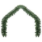 Guirnalda de Navidad 2 pcs Verde 20 m PVC