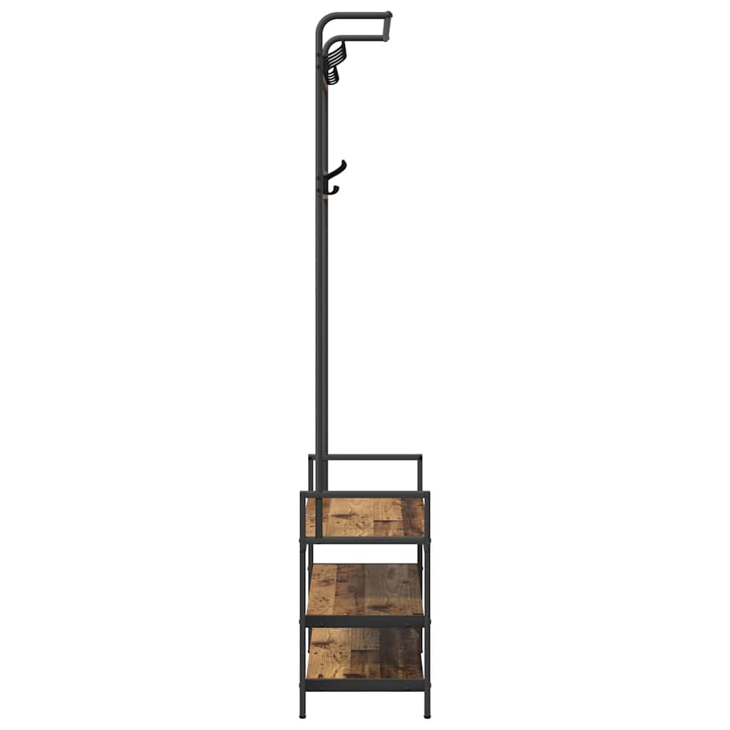 Perchero Madera vieja 75 x 34 x 184 cm Madera de ingeniería