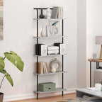 Estante de libros Gris Sonoma 60 x 24 x 168 cm