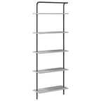 Estante de libros Gris Sonoma 60 x 24 x 168 cm