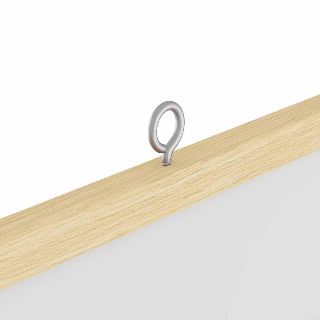 Tablero de Anuncios 100 x 100 x 1,4 cm Madera maciza de pino