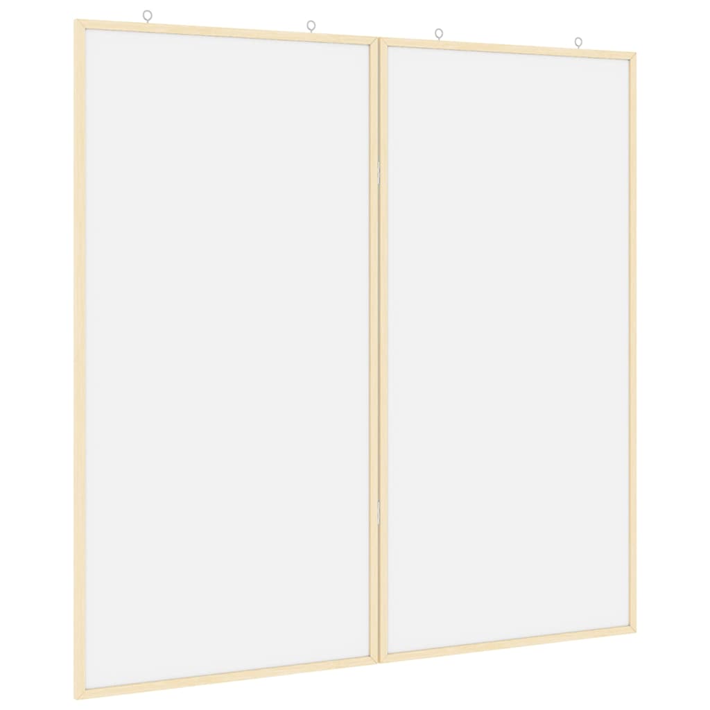 Tablero de Anuncios 100 x 100 x 1,4 cm Madera maciza de pino