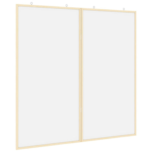 Tablero de Anuncios 100 x 100 x 1,4 cm Madera maciza de pino