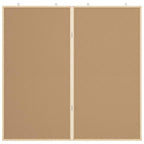 Tablero de Anuncios 100 x 100 x 1,4 cm Madera maciza de pino