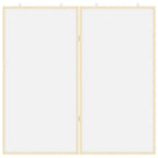 Tablero de Anuncios 100 x 100 x 1,4 cm Madera maciza de pino