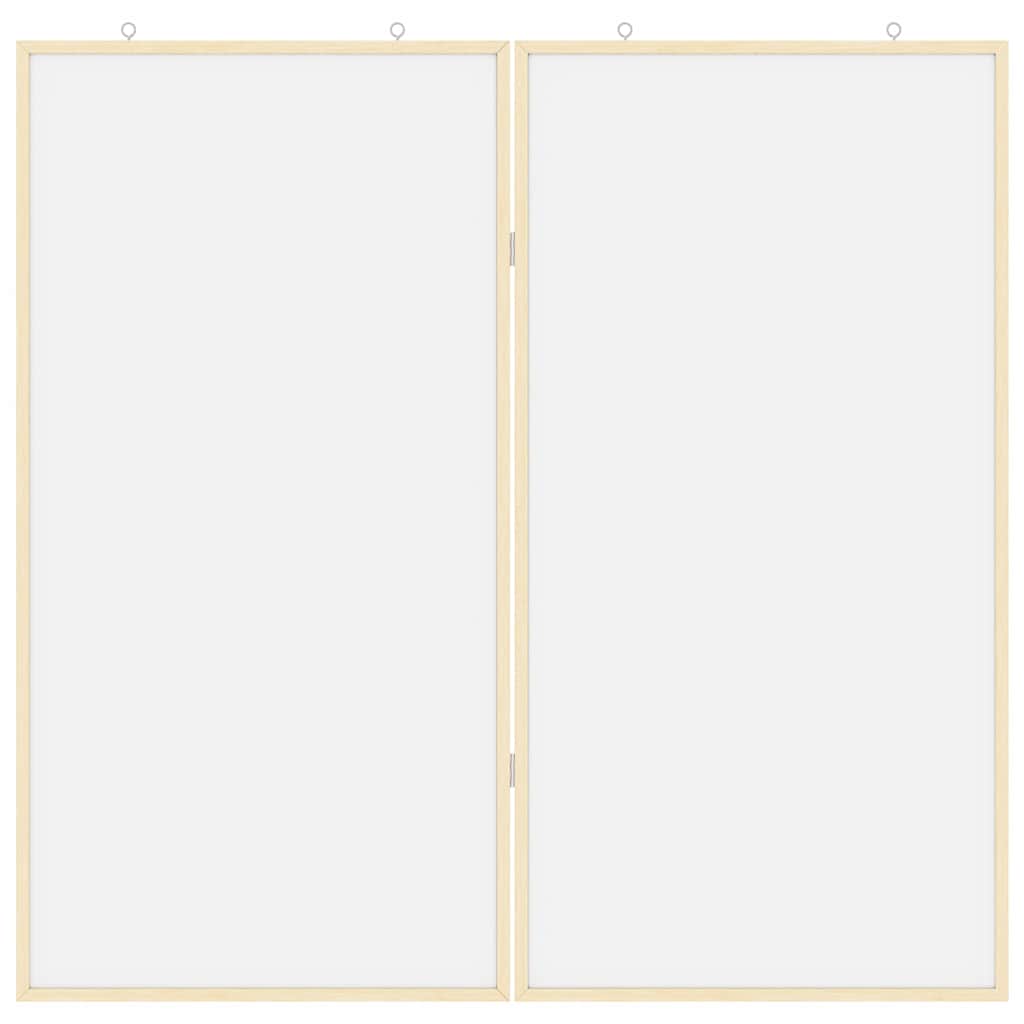 Tablero de Anuncios 100 x 100 x 1,4 cm Madera maciza de pino