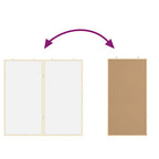 Tablero de Anuncios 100 x 100 x 1,4 cm Madera maciza de pino