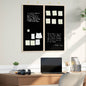Tablero de Anuncios 100 x 100 x 1,4 cm Madera maciza de pino