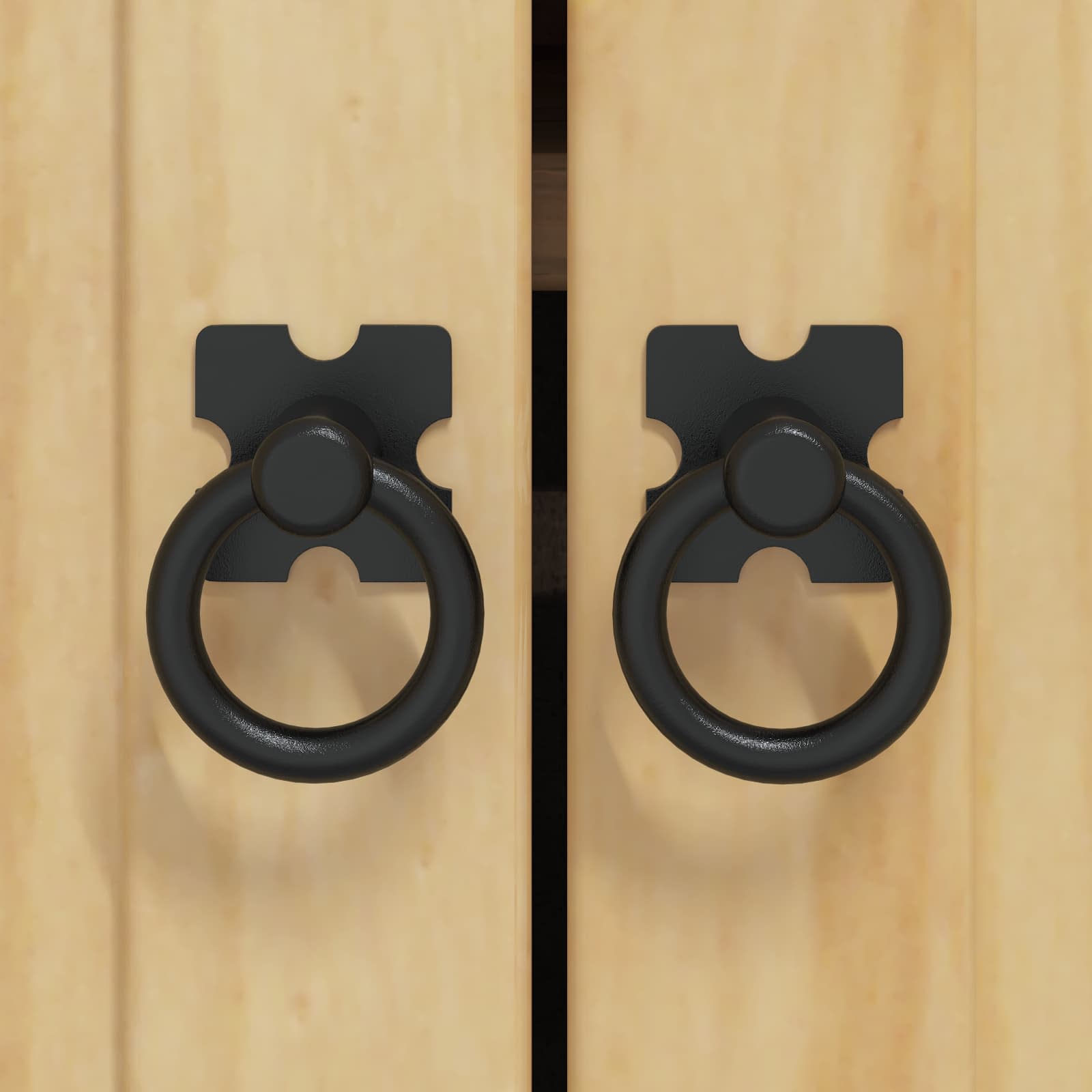 Armario con estante SKI 8 pcs Marrón Miel Madera de pino macizo