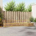 Conjunto de sofás de exterior 5 pcs Blanco