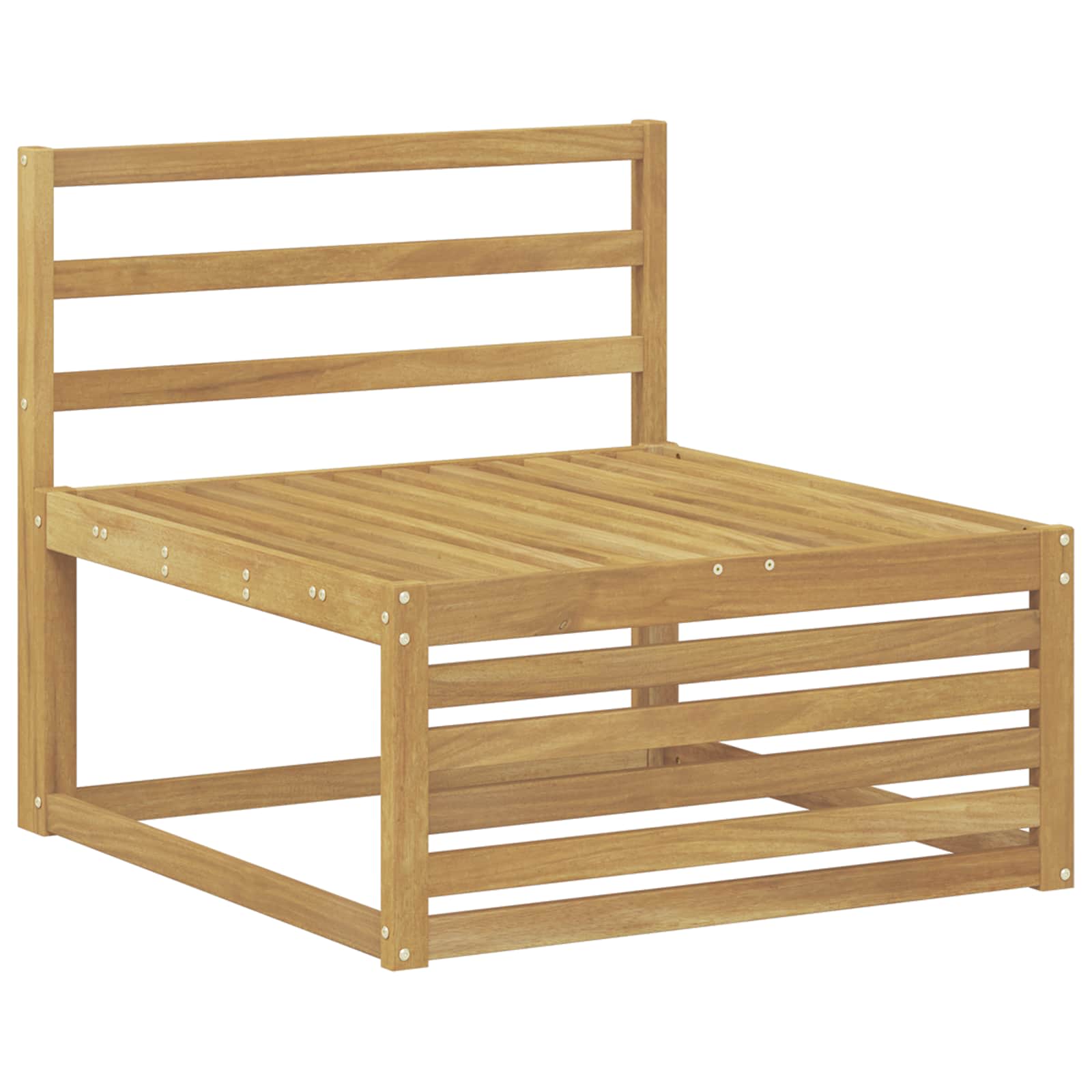 Conjunto de sofás de exterior 6 pcs Blanco 325 x 162,5 x 73 cm