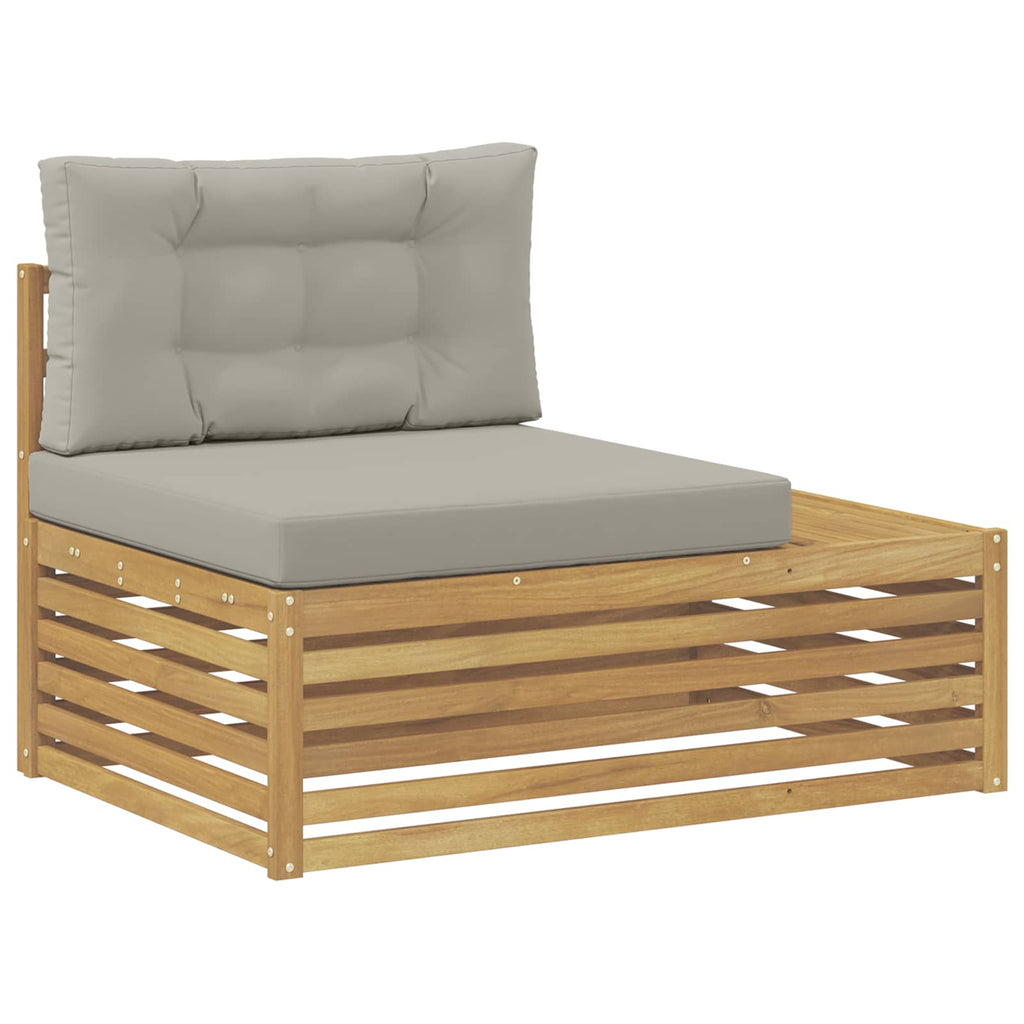 Conjunto de sofás de exterior Blanco 230,5 x 83 x 73 cm