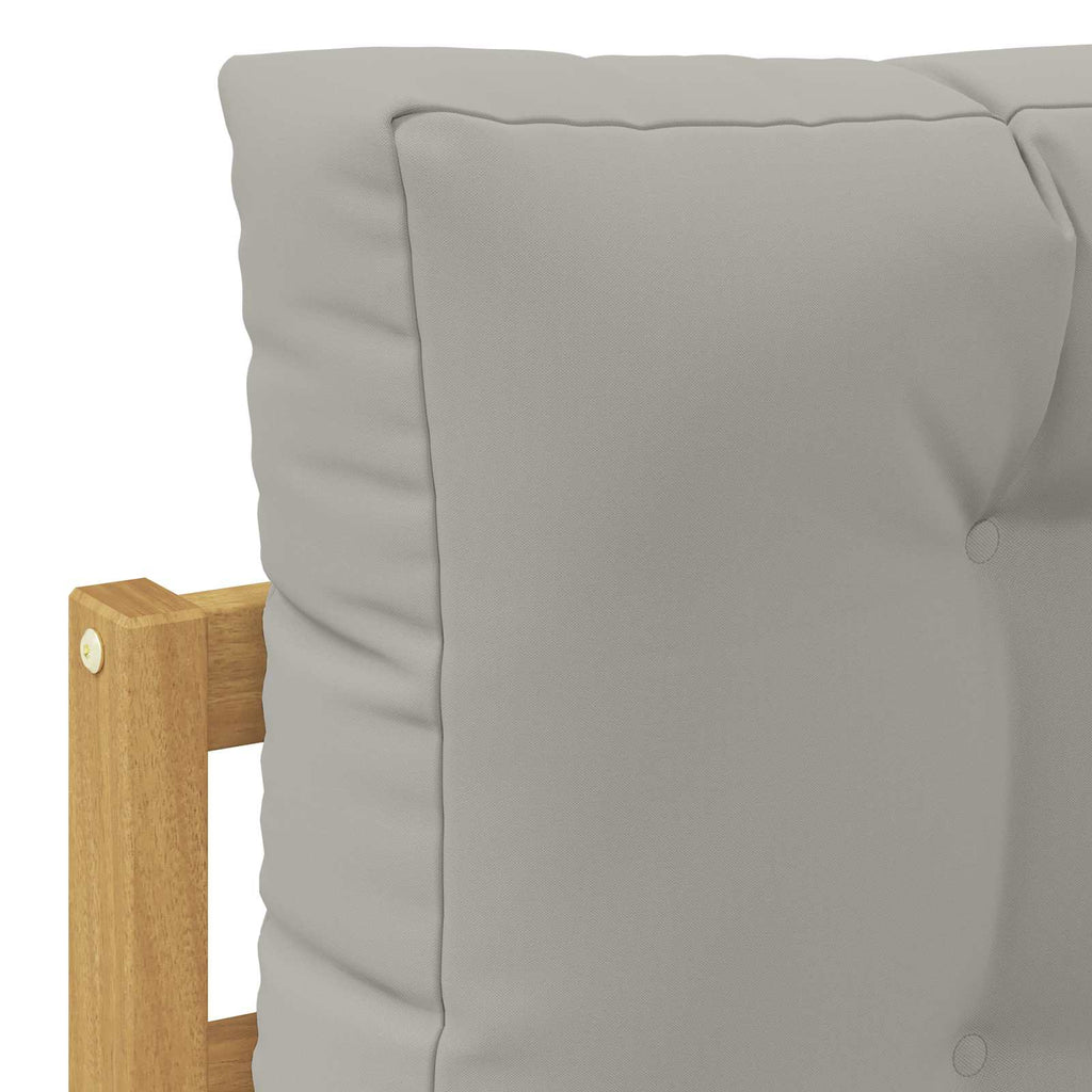 3 Pieza Conjunto de sofás de exterior Poliéster Blanco