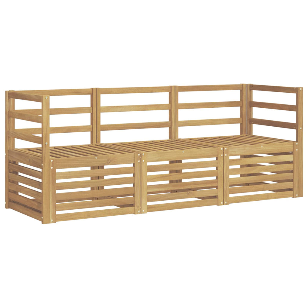 Juegos de sofás Madera de Acacia Sólida