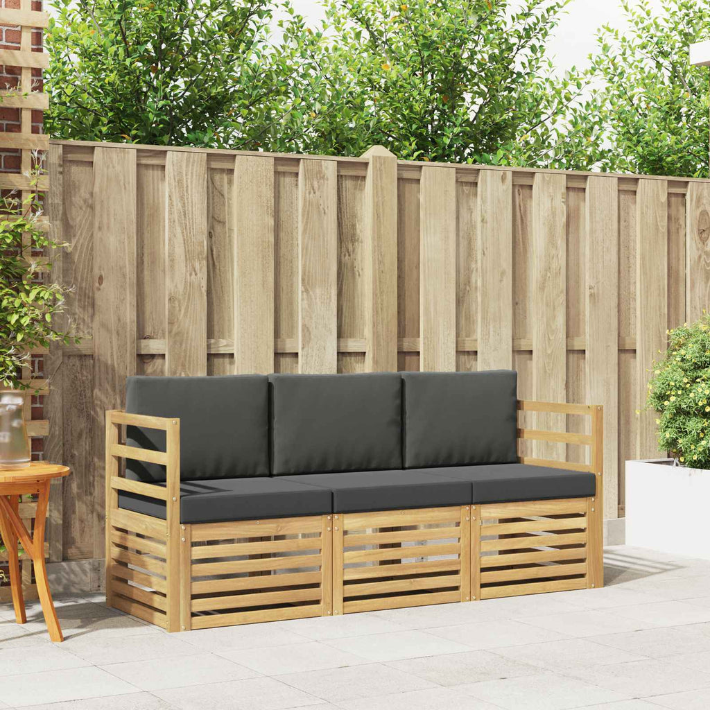 Juegos de sofás Madera de Acacia Sólida