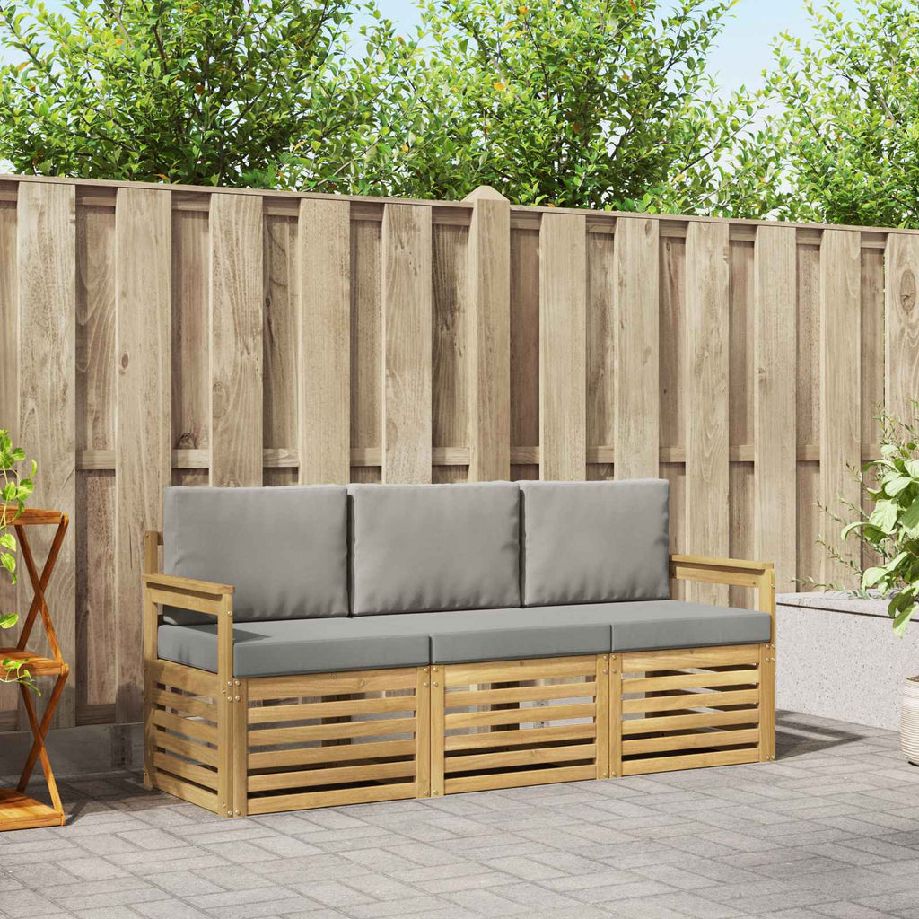 Juegos de sofás Madera de Acacia Sólida