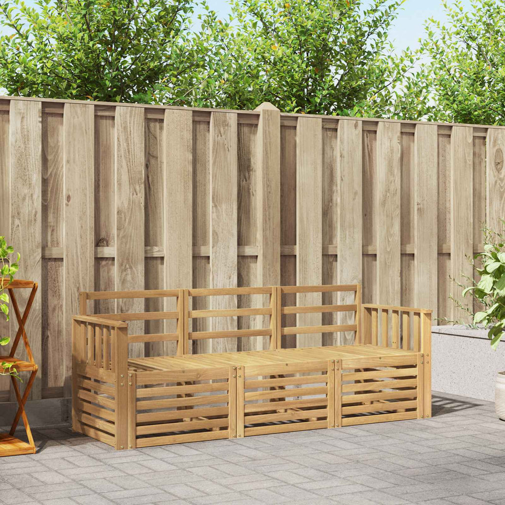 Juegos de sofás Madera de Acacia Sólida