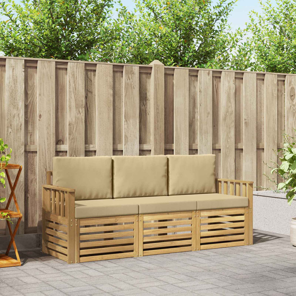 Juegos de sofás Madera de Acacia Sólida