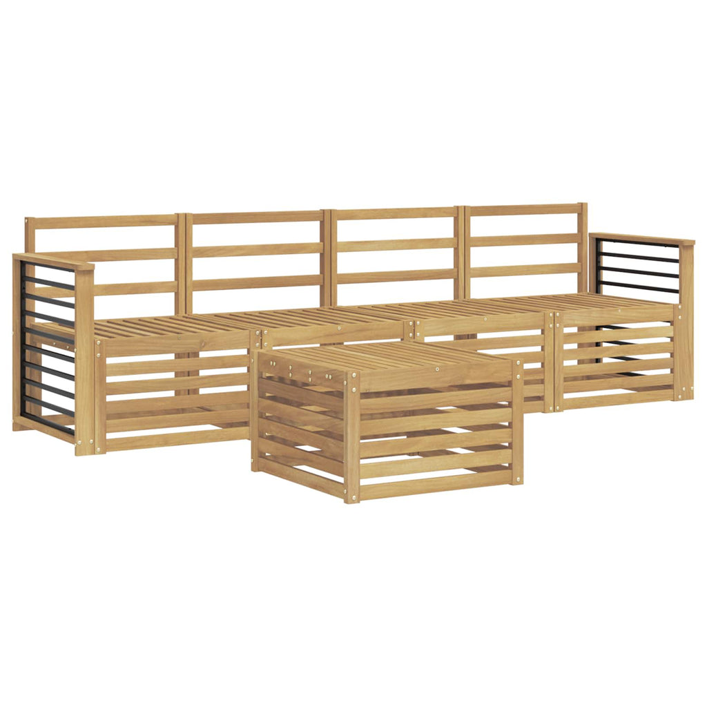 Juegos de sofás Madera de Acacia Sólida