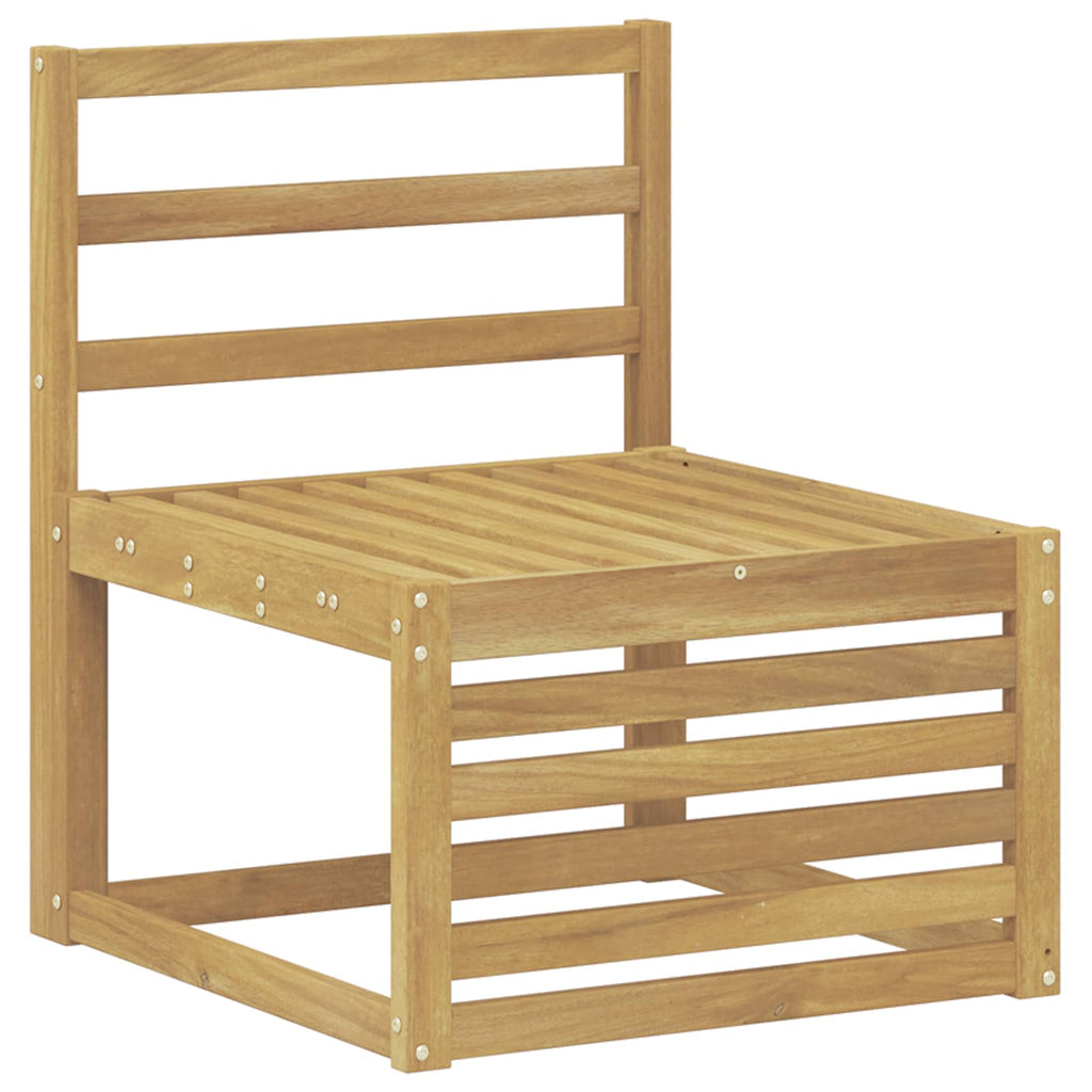 Conjunto de sofás de exterior 7 pcs Blanco