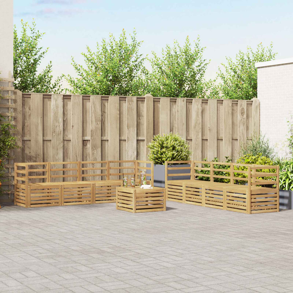 Juegos de sofás Madera de Acacia Sólida