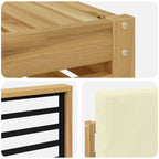 Juegos de sofás Madera de Acacia Sólida