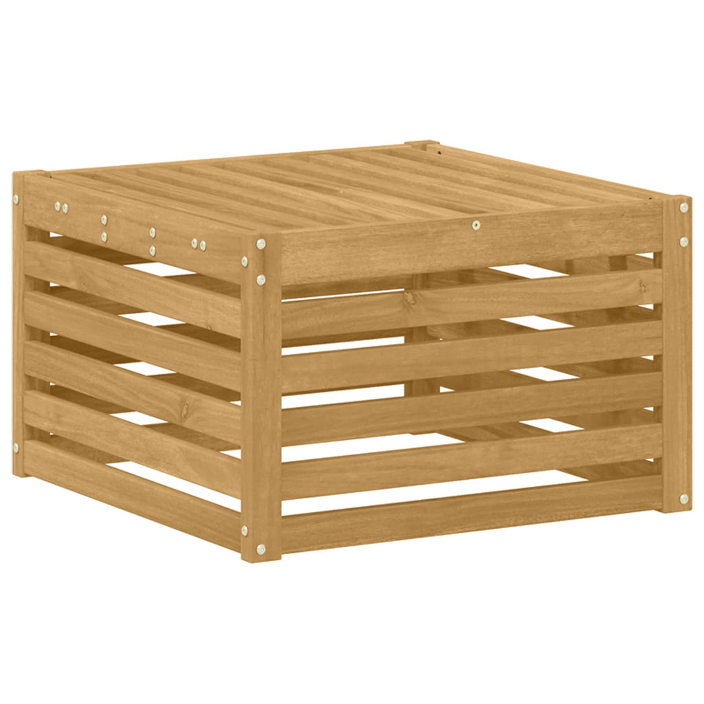 Conjunto de sofás de exterior 5 pcs Blanco 249 x 122,5 x 73 cm