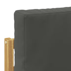 Conjunto de sofás de exterior 7 pcs Blanco y Antracita