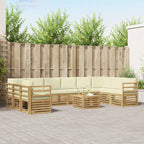 Conjunto de sofás de exterior 10 pcs Blanco y Antracita